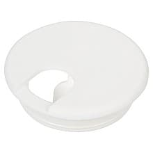 3" Grommet Cap and Liner Set for 2-1/2" Hole, White