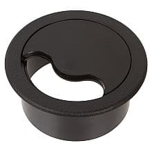 3-9/16" Floor Access Grommet, Black