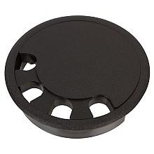 9-1/16" Floor Access Grommet, Matte Black