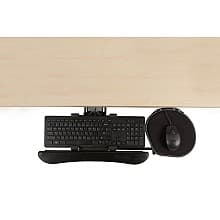 28-1/4" Keyboard Tray, Matte Black