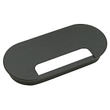 6-1/2" x 3" Oval Desk Grommet Set