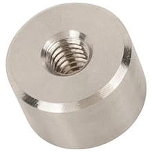 3/4" x 1/2" Stainless Steel Stand-Off Barrel, Satin Stainless Steel Finish