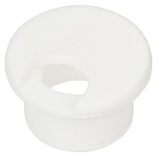 1-5/16" Grommet Cap and Liner Set for 1" Hole, White