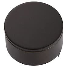 1-3/4" Flush Mount Desk Grommet for 1-3/4" Hole, Matte Black