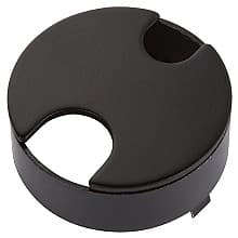 2-1/2" 2-Slot Flush Mount Desktop Grommet for 2-1/2" Hole