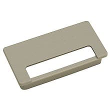 4" Rectangular Desk Grommet Set