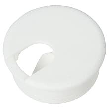 2" Grommet Set for 1-3/4" Hole, White
