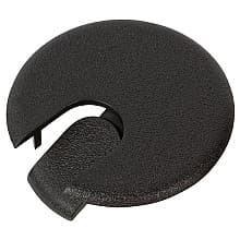2" Grommet Cap for 1-3/4" Hole, Matte Black