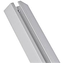 1/4" x 6' M-Style Track, Satin Aluminum Finish