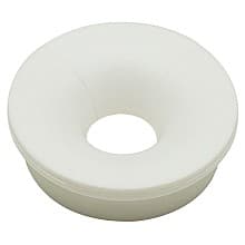 2" Desk Grommet Set for 1-3/4" Hole, White