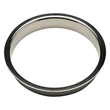 6" Trash Grommet for 6" Hole, Polished Stainless Steel
