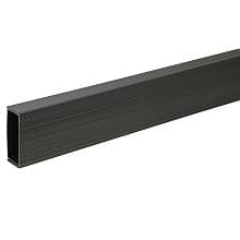 1' - 6' Baseboard Wire Manager, Matte Black