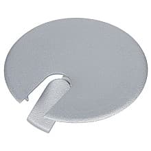 4-1/2" Grommet Cap for 3-7/8" Hole, Metallic Silver