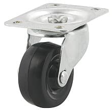 2-1/2" General Duty Hard Rubber Swivel Caster 60/Case