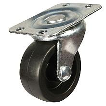 2-1/2" General Duty Plastic Non-Marking Swivel Caster