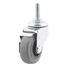 2" Light Duty Non-Marking Gray Swivel Caster