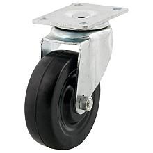 4" Light Medium Duty Rubber Swivel Caster