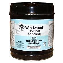 High Heat Resistant Contact Adhesive, Natural, 55 Gallon Drum