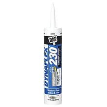 Dynaflex 230 10.1 fl oz Premium Elastomeric Latex Sealant, White