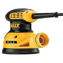 5" Single Speed Random Orbit Sander with Hook/Loop Pad