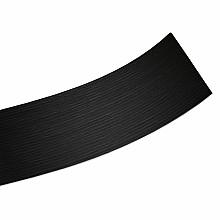 ABS Edgebanding, Color E62316 Black Oak Straight Groove, 0.039" Thick 15/16" x 328' Roll