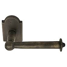 6-1/2" Sandcast Bronze #2 Rosette Bar Paper Holder