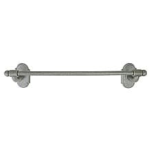 12" Wrought #2 Rosette Towel Bar
