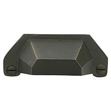 4" Sandcast Bronze Bin Cabinet Pull