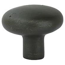 1" Sandcast Bronze Round Cabinet Knob