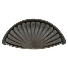 3" Tuscany Fluted Bin Cup Pull