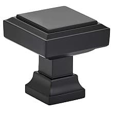 1-1/4" Geometric Square Cabinet Knob