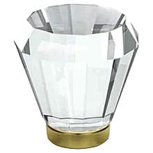 1-1/4" Brookmont Glass Cabinet Knob