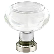 1-1/4" Georgetown Glass Cabinet Knob