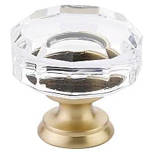 1-3/8" Lowell Glass Cabinet Knob