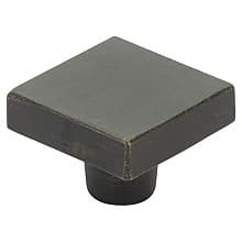 1-5/8" Rustic Modern Square Cabinet Knob