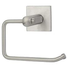 6-3/8" x 3-7/8" Disk Rosette Bar Paper Holder, Stainless Steel