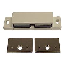 1015 Double Magnetic Catch with Strike Plate/Screws