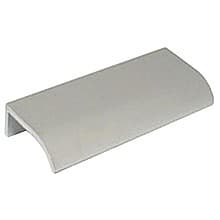 1-7/8" Edge Pull, Satin Clear Anodized