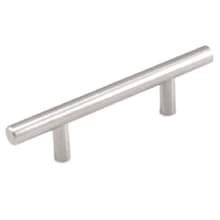 3" T-Bar Pull, Stainless Steel, 5-1/2" Length