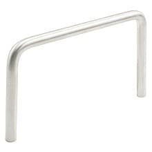 MC 4" Wire Pull, Satin Clear Anodized, 4-1/2" Length