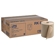 Tork 1-Ply Universal Hardwound Roll Towel, Natural, 7-51/64" x 800' (6 Roll/Box)