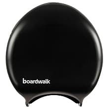 Boardwalk Single Jumbo Bath Tissue Dispenser, Black, 9"