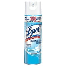 Lysol Crisp Linen Scent Disinfectant Spray, 19 oz Aerosol Spray Can