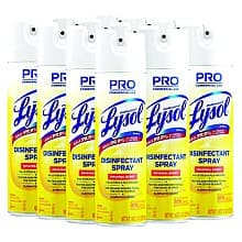 Lysol Original Scent Disinfectant Spray, 19 oz Aerosol Spray (12/Box)