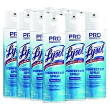 Lysol Fresh Scent Disinfectant Spray, 19 oz Aerosol Spray Can (12/Box)