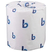 Boardwalk 2-Ply Septic Safe Toilet Tissue, White, 4-1/2" x 3" (96 Roll/Box)