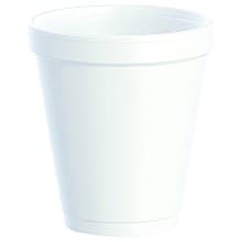 Dart Insulated Foam Drink Cup, 8 oz, White (1000/Box)