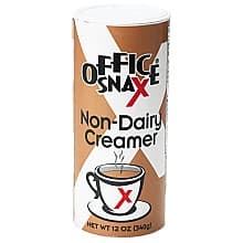 Office Snax Non-Dairy Powder Creamer, 12 oz Can (24/Box)