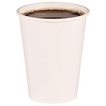 Boardwalk Poly-lined Paper Hot Cup, 12 oz, White, (1000/Box)