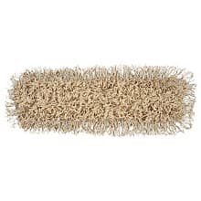Boardwalk 24" x 5" Industrial Dust Mop Head, White
